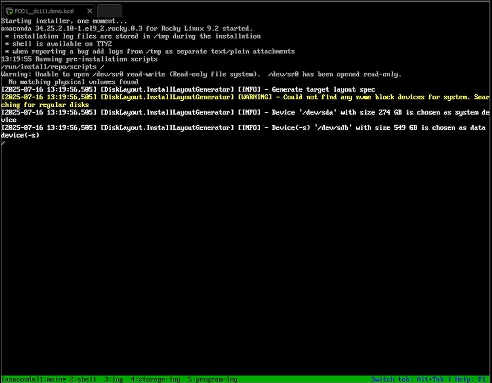 VBR v13 Beta 2 Installation Disk Check