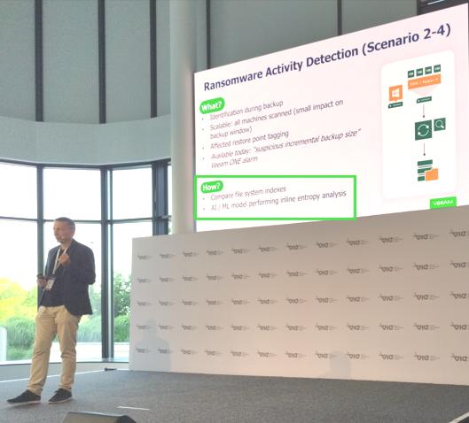 VBR v12a Ransomware Detection schon beim Backup - Bildrechte: Claus Pfleger/Hannes Kasparick/Veeam